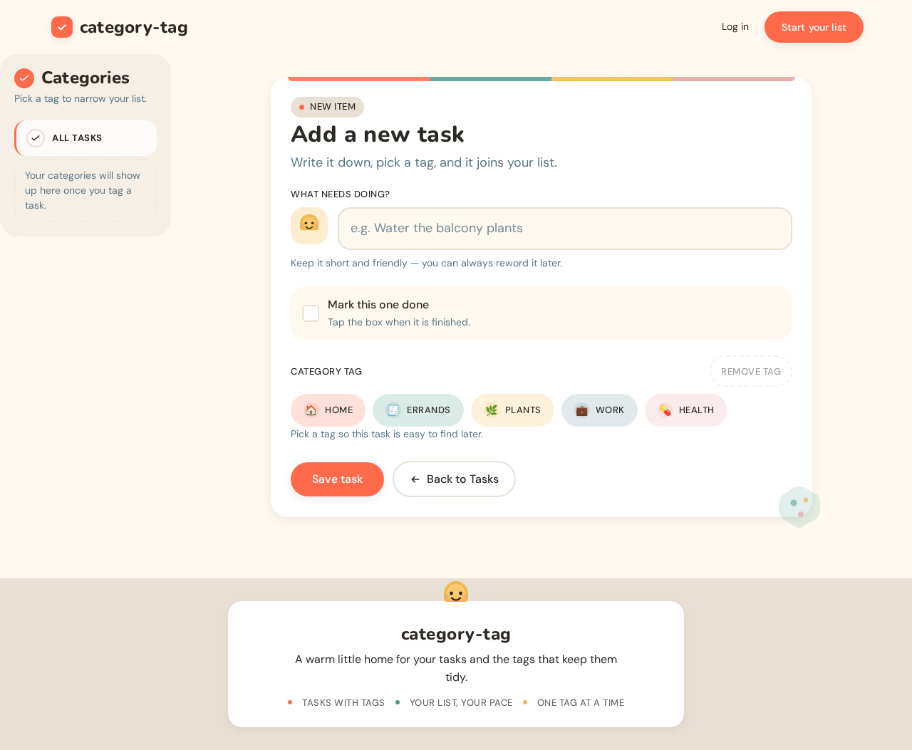 Task Details design preview