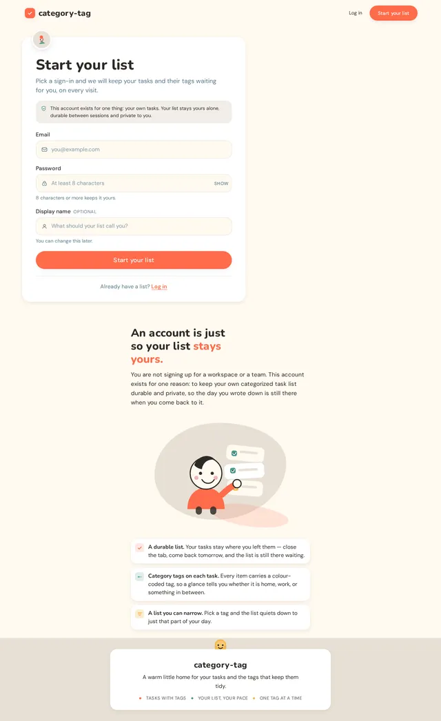 Sign Up