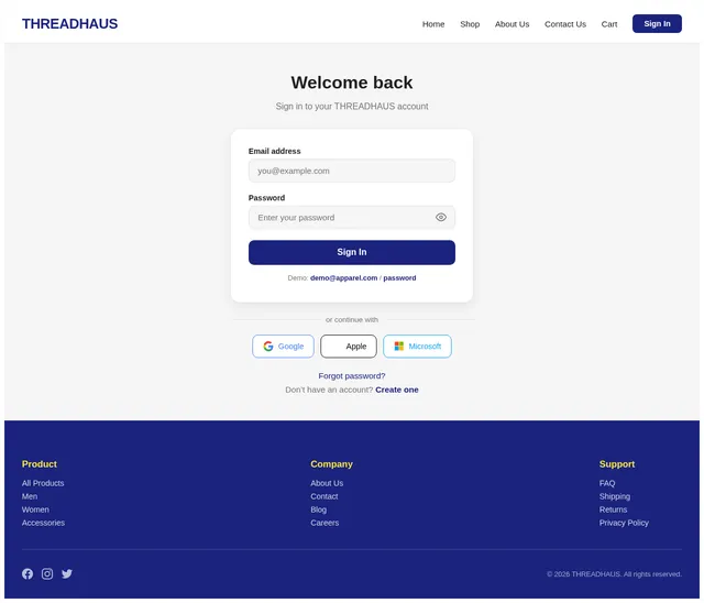 Login