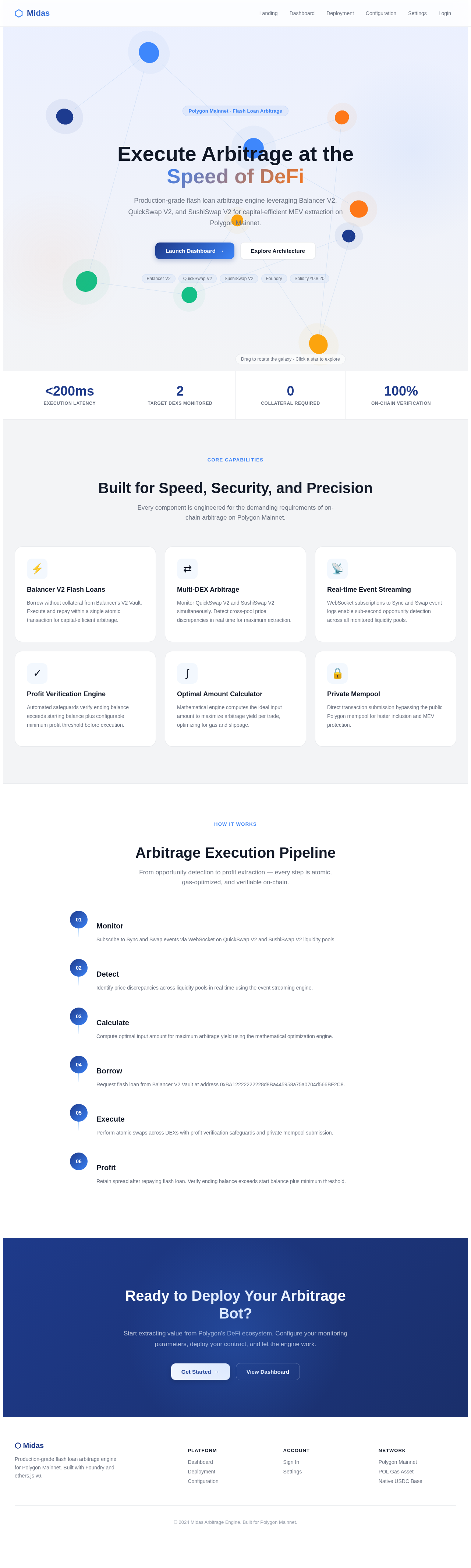Landing design preview