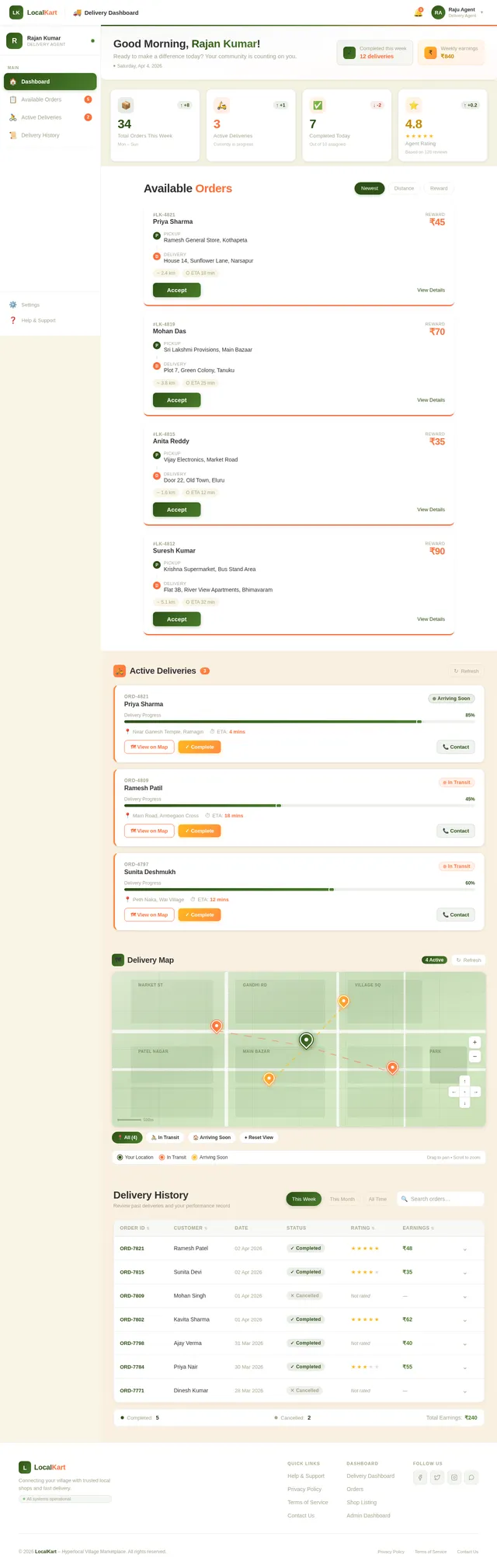 DeliveryDashboard