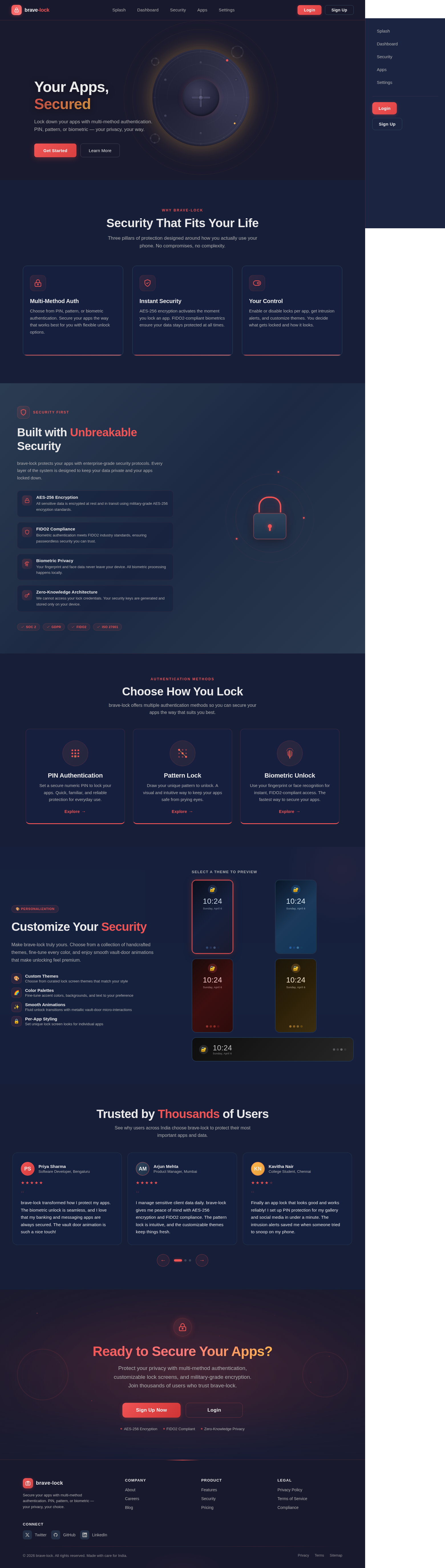 Login design preview