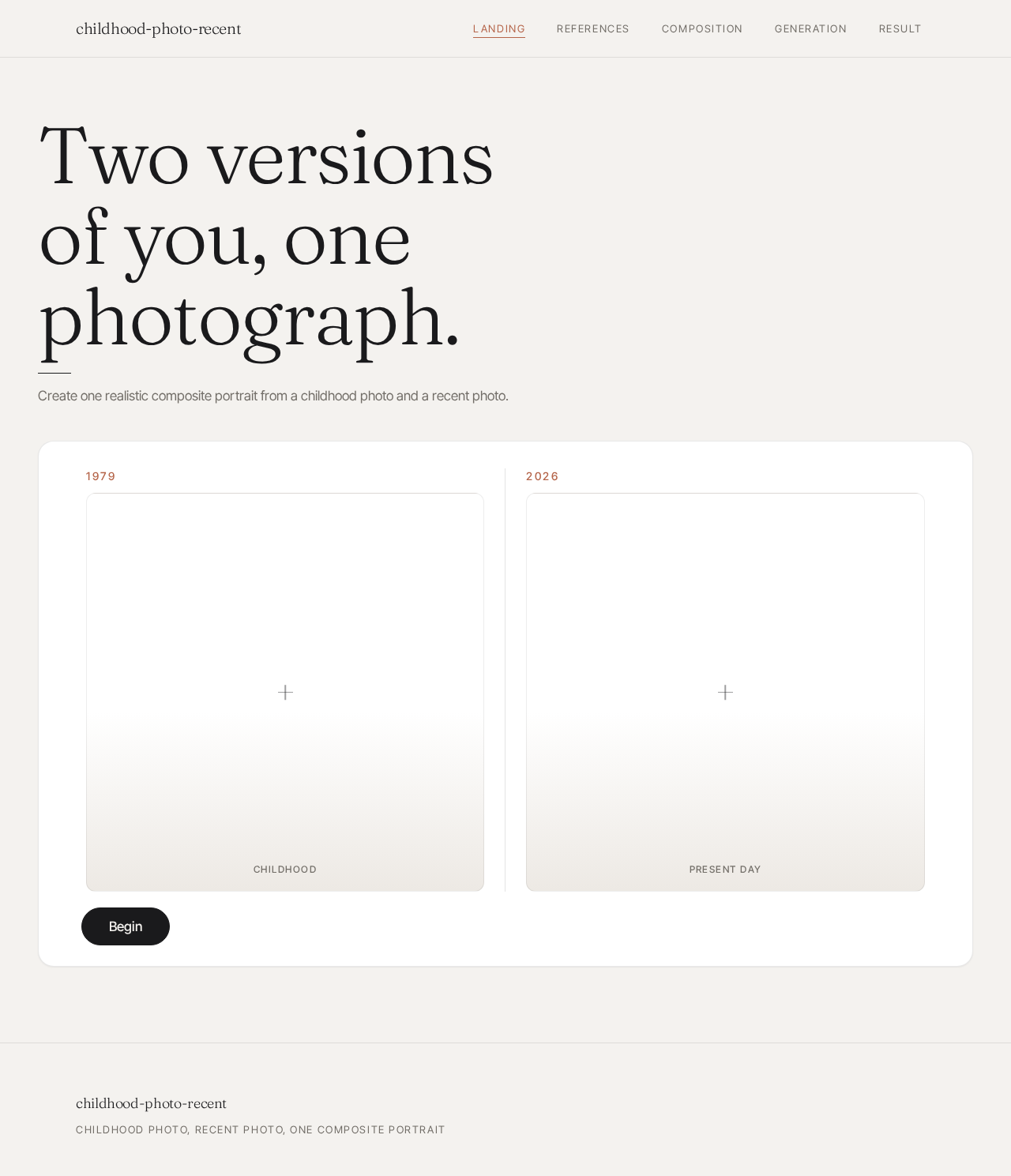 Landing design preview