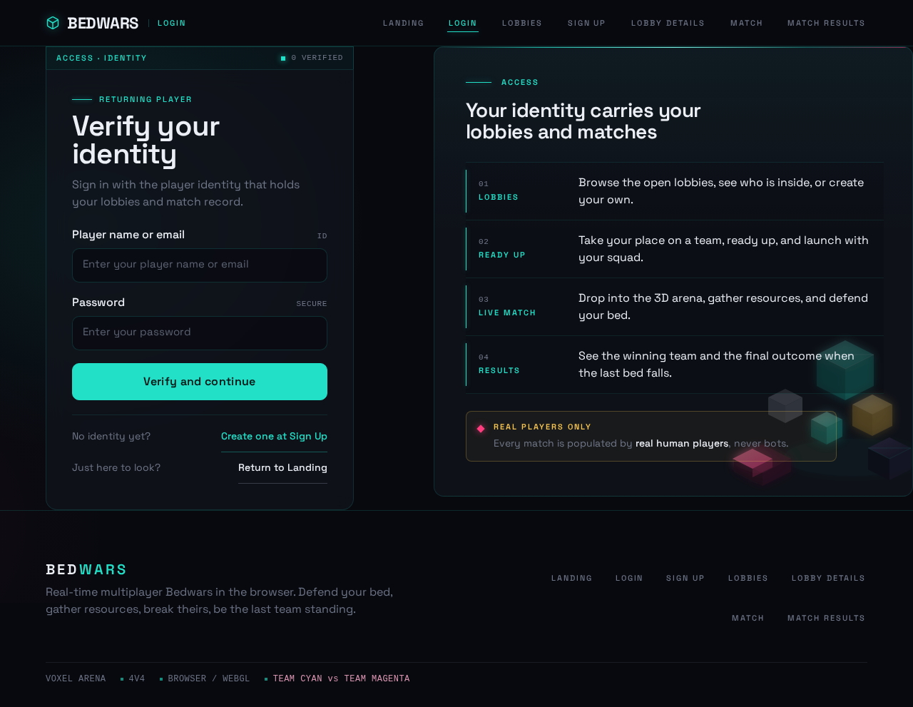 Login design preview