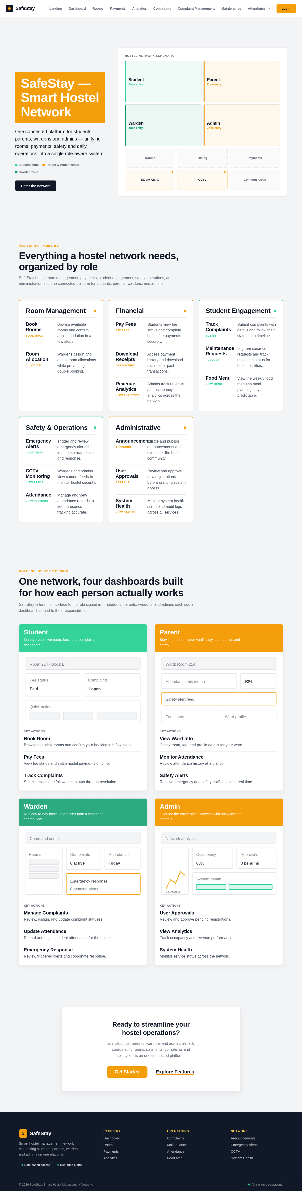 Landing design preview