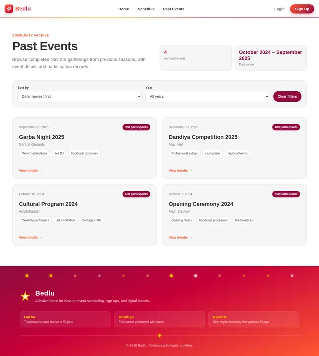PastEvents