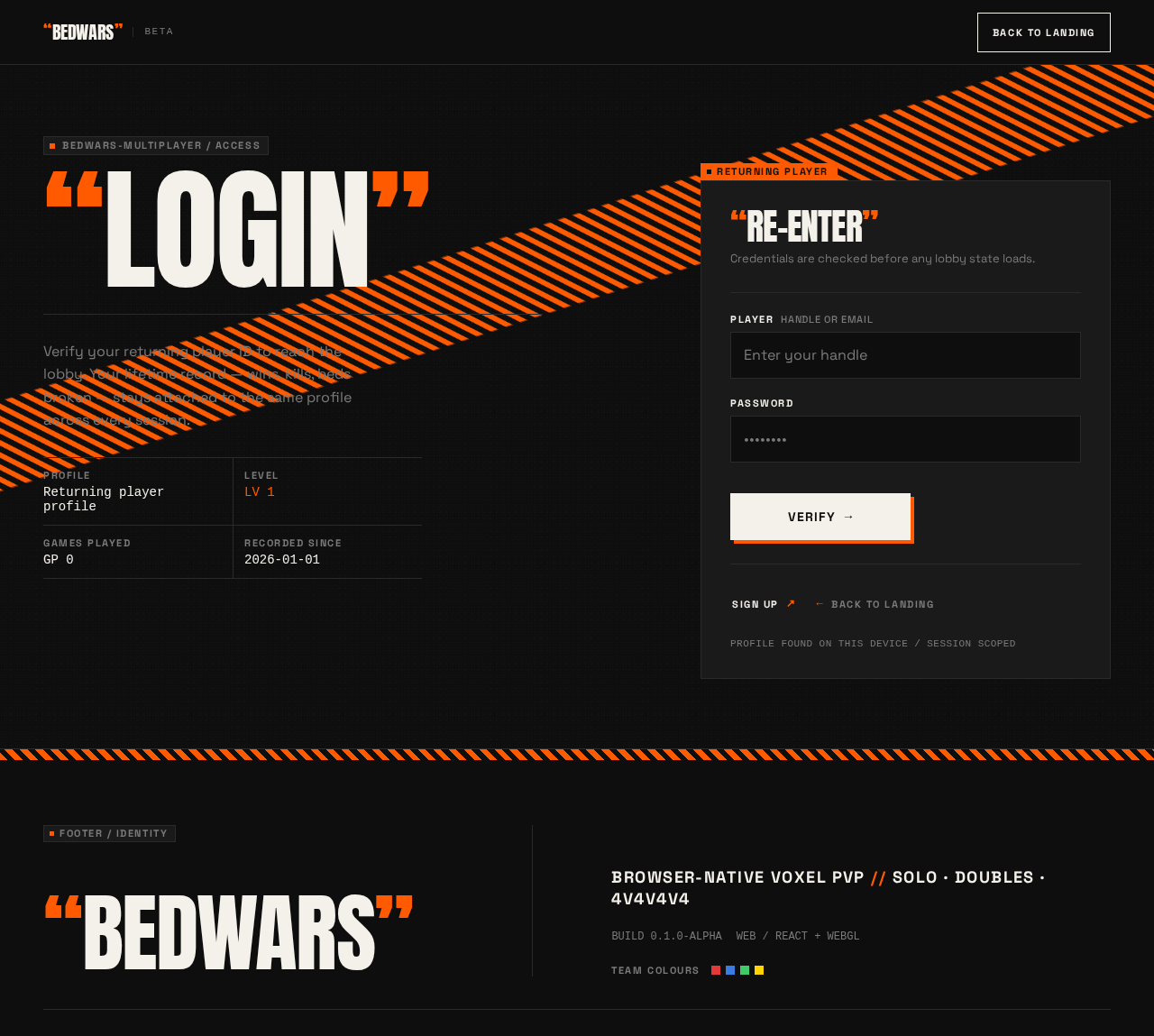 Login design preview