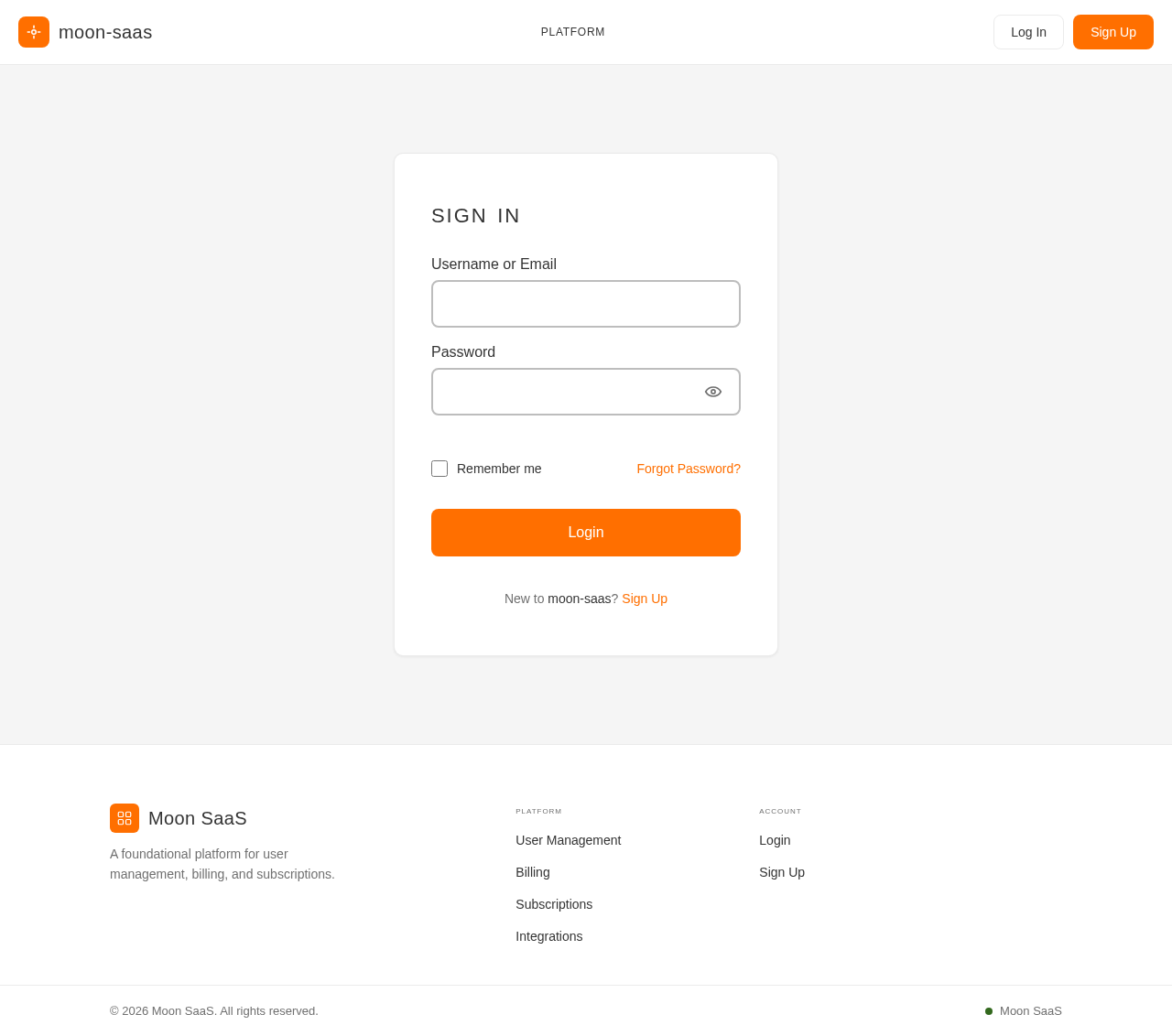 Login design preview