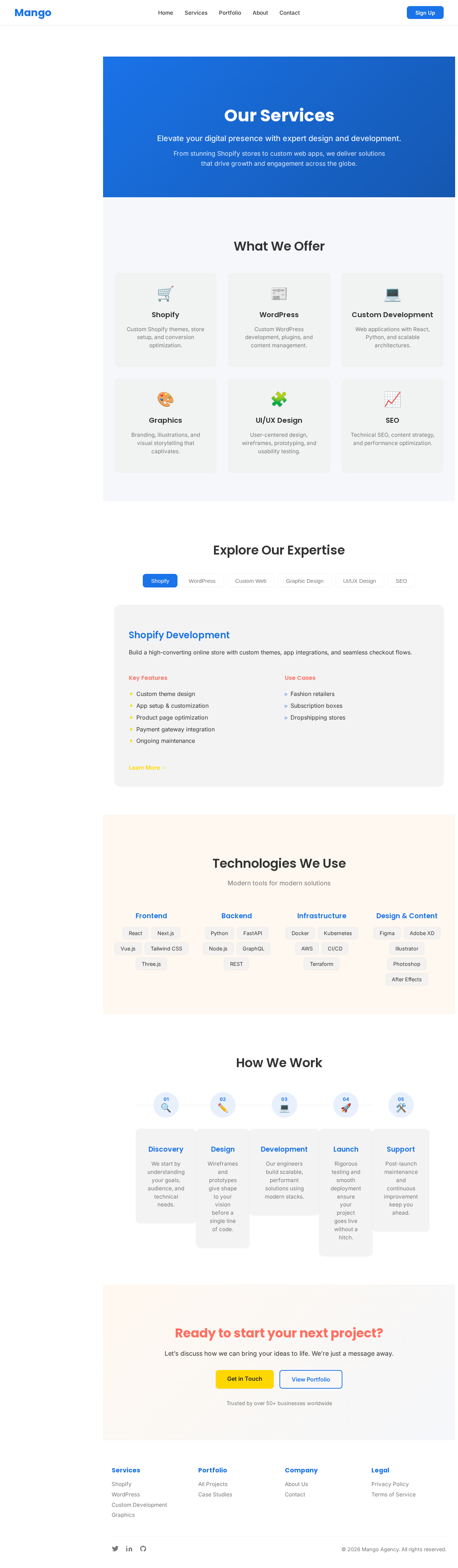 Services design preview