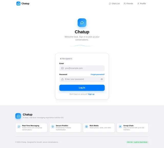 Login