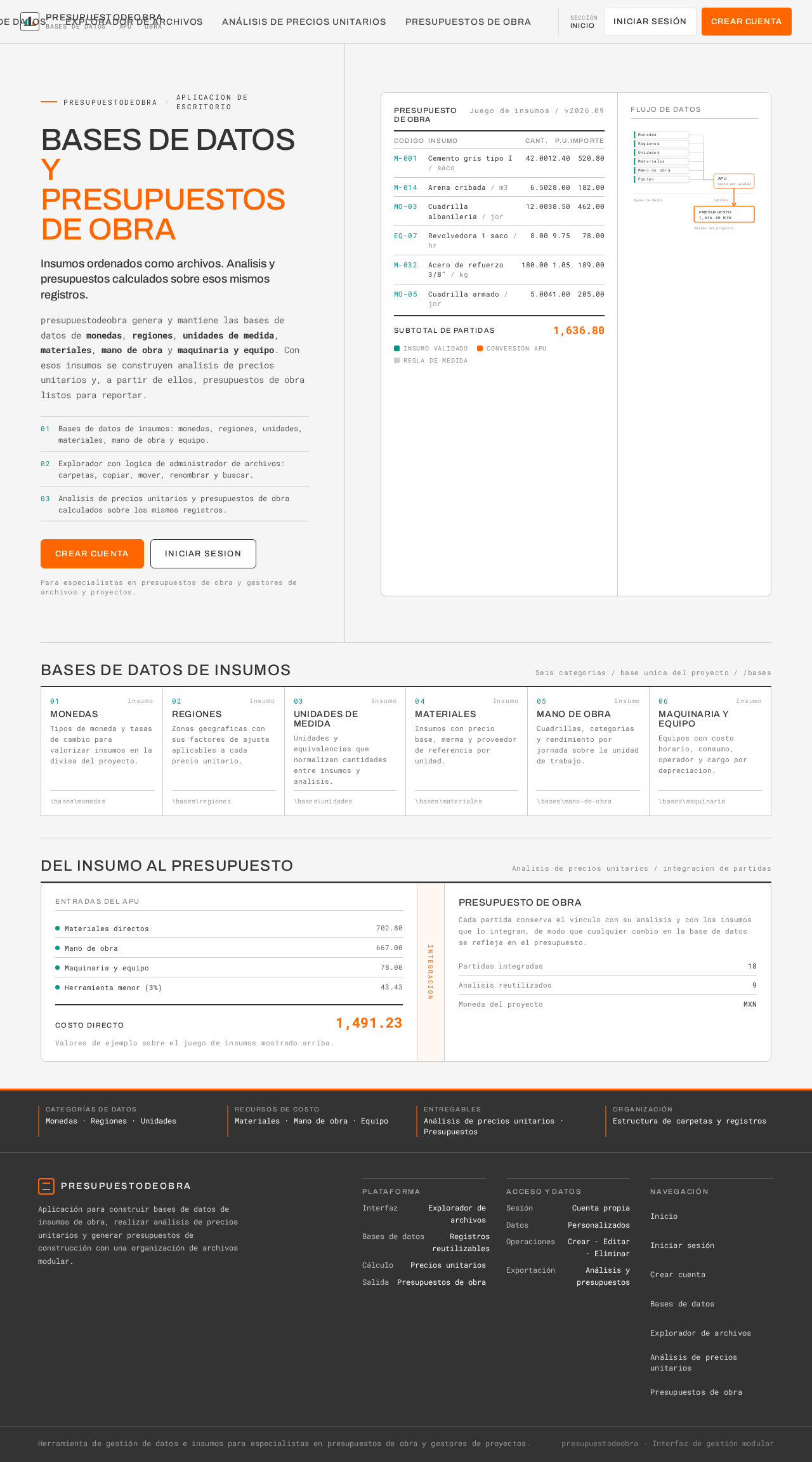 Inicio design preview