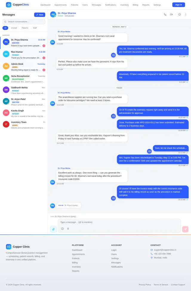 Messages