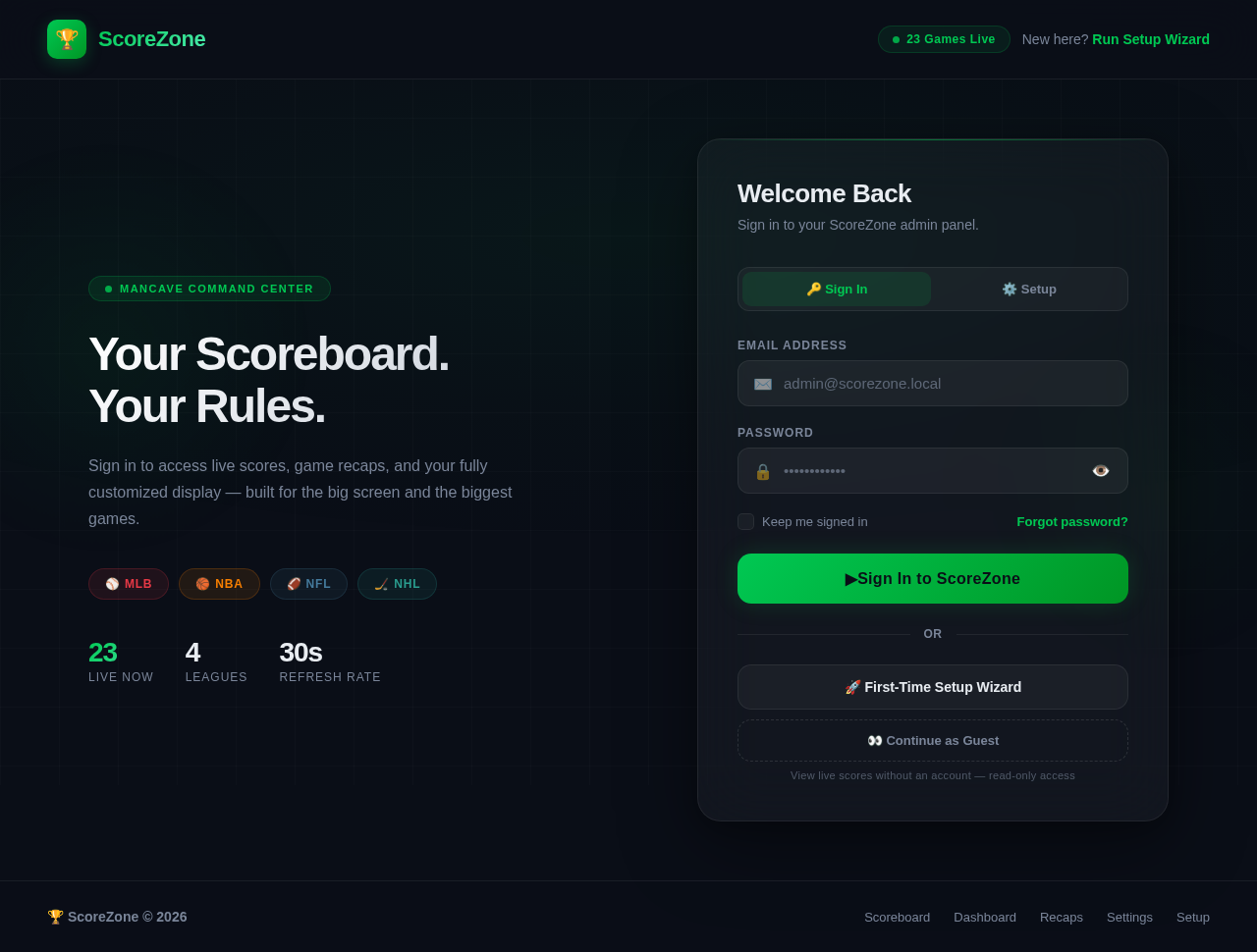 Login design preview