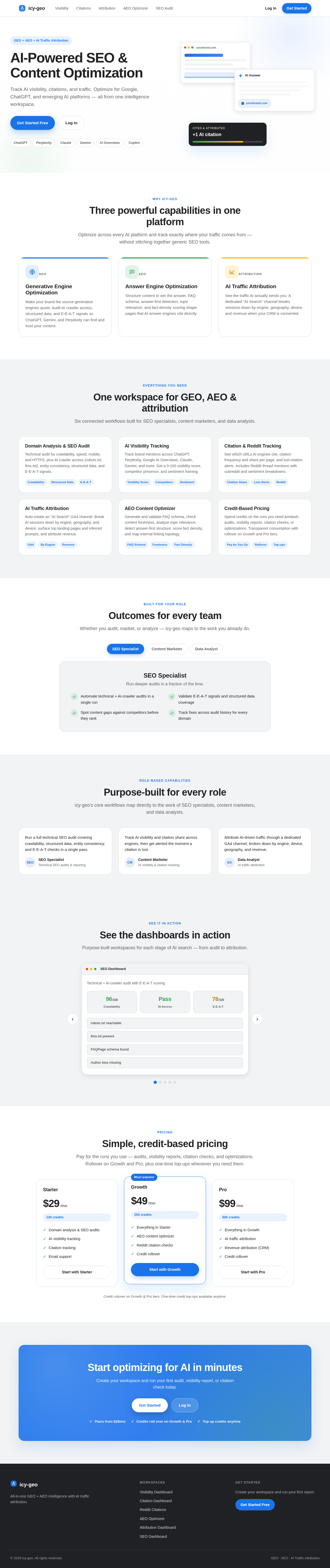 Landing design preview