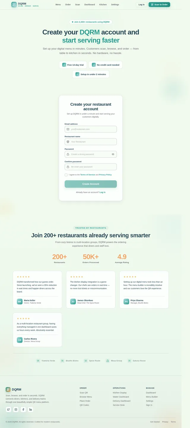 Signup