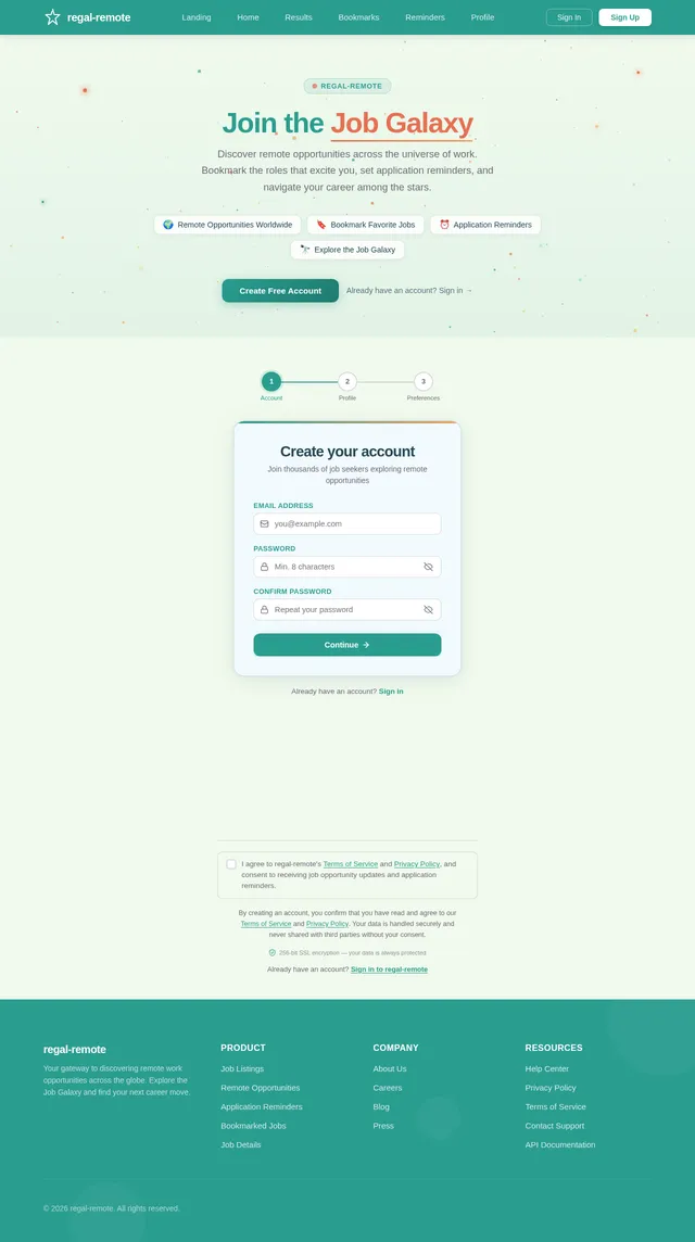 Signup
