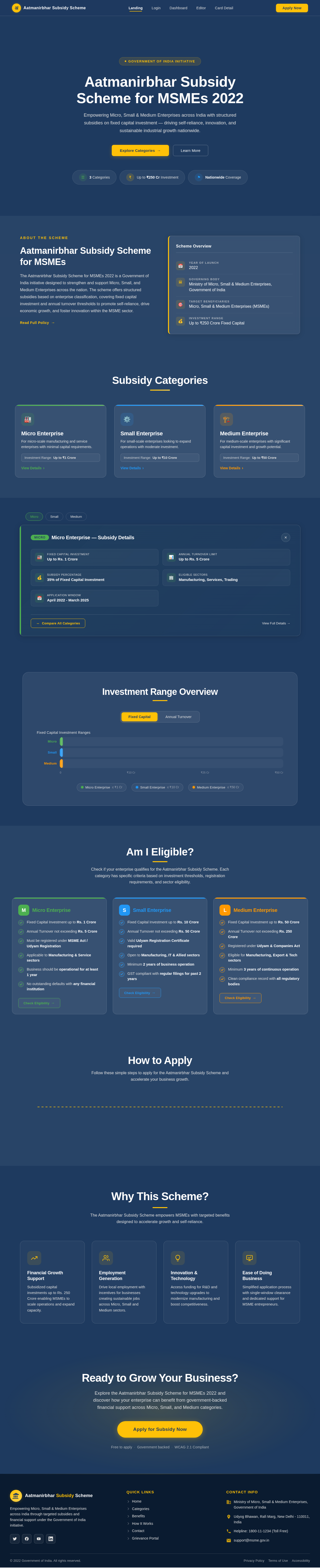 Landing design preview