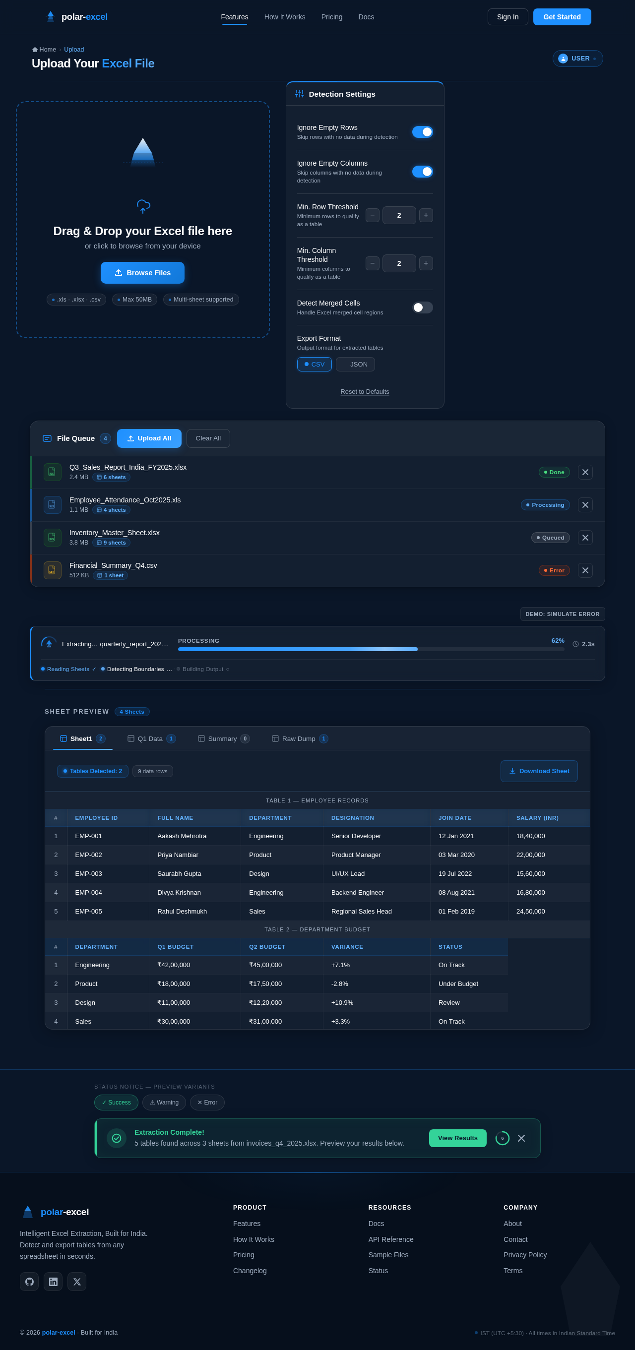 Upload design preview