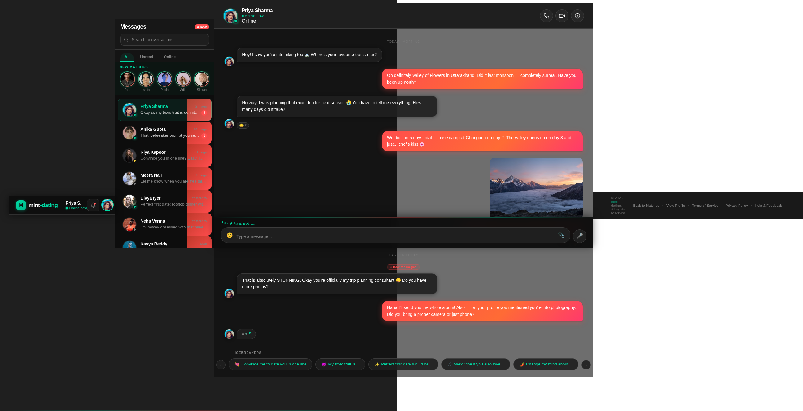 Chat design preview