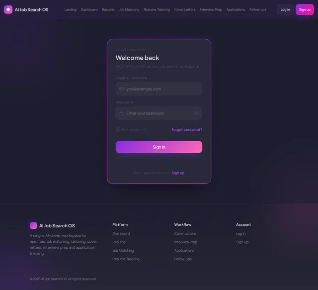 Login