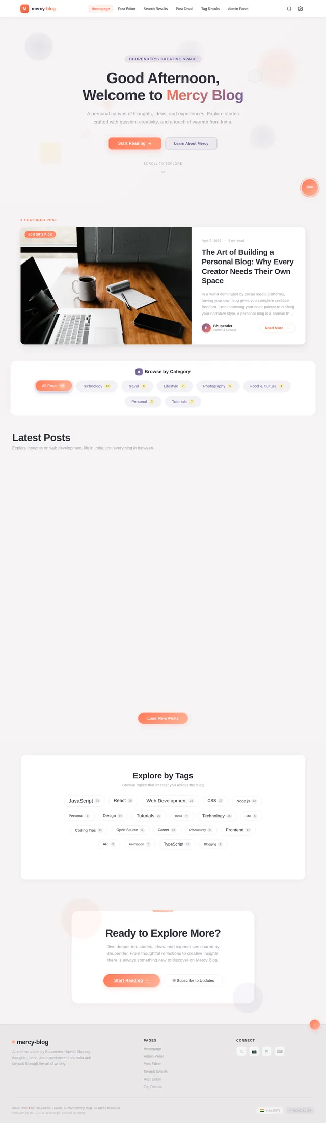 Homepage