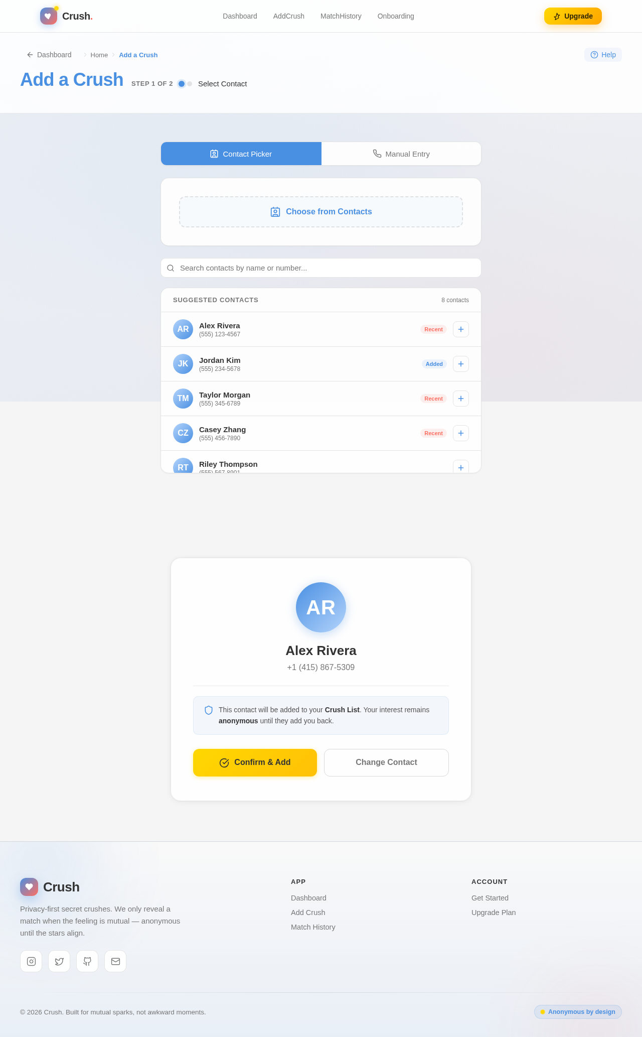 AddCrush design preview