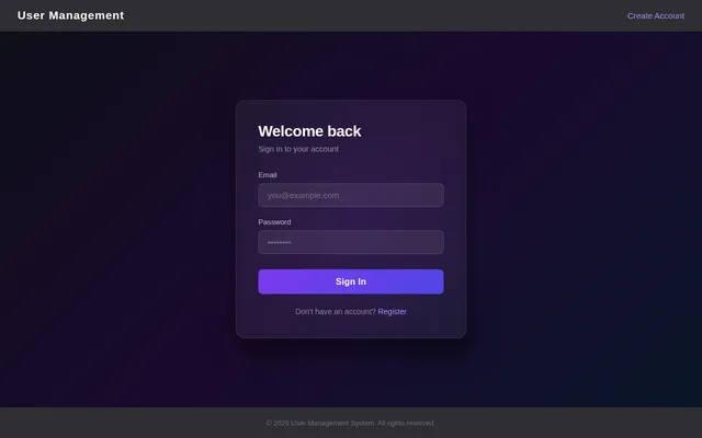 Login