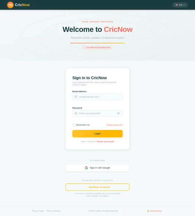 Login
