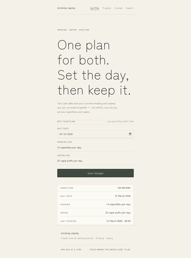 Quit Plan