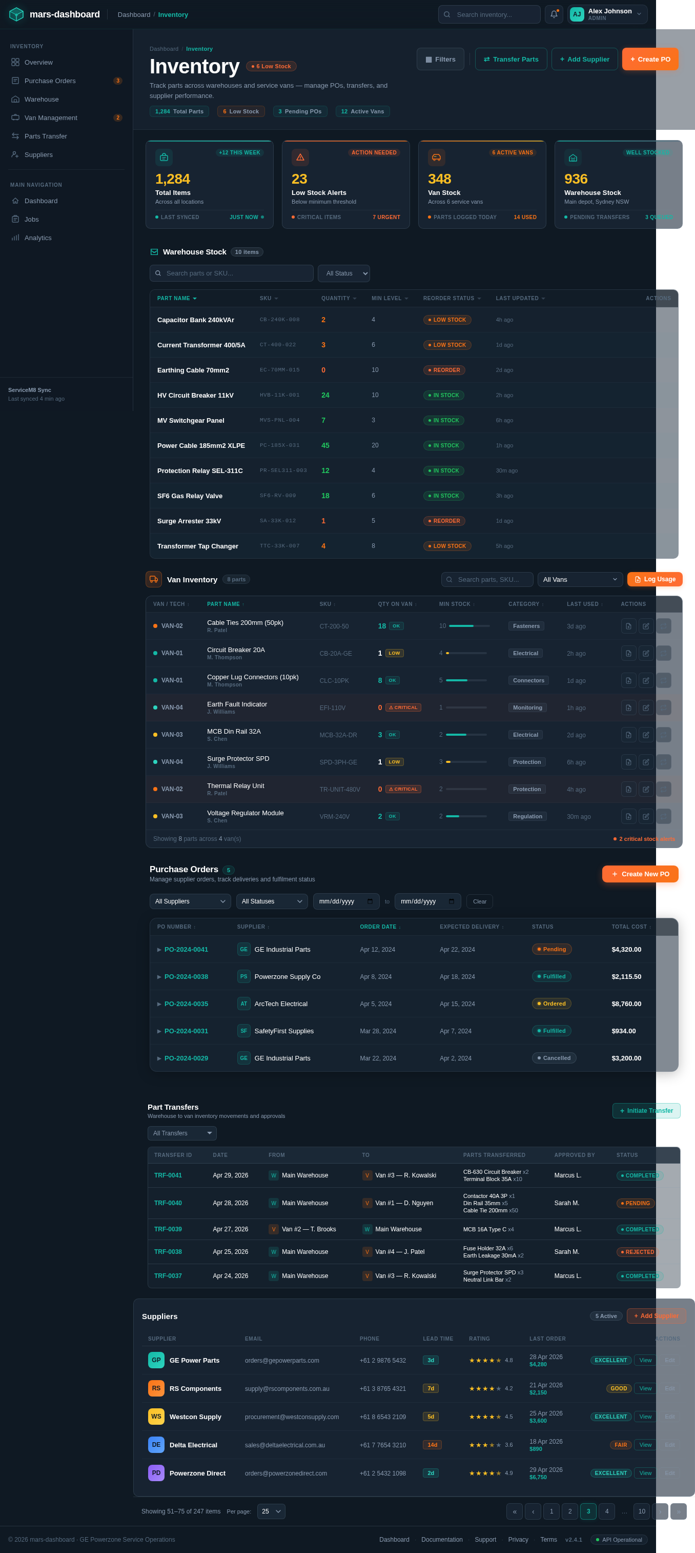 Inventory design preview
