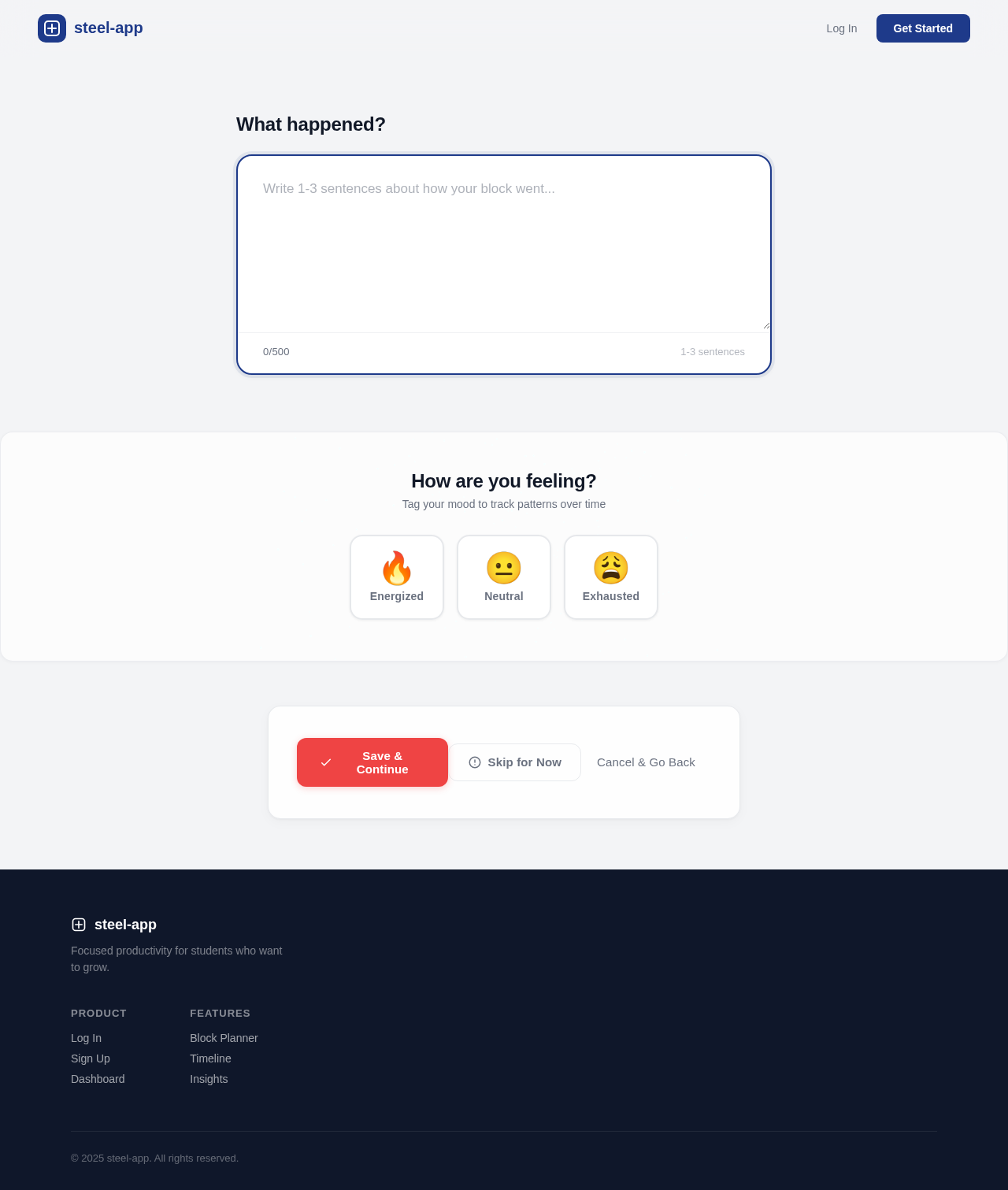 CheckIn design preview