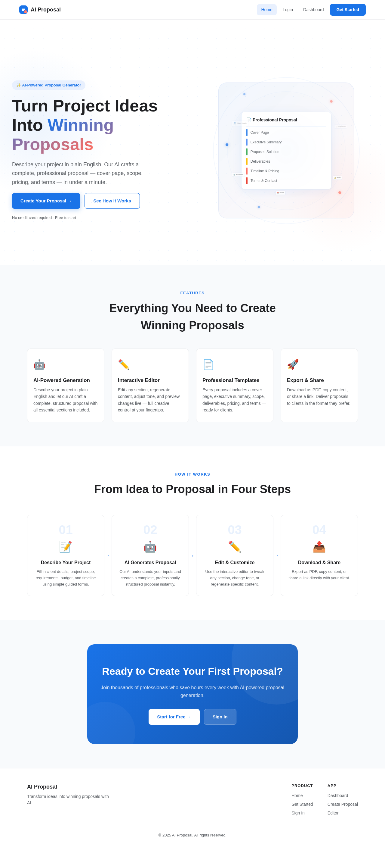 Landing design preview