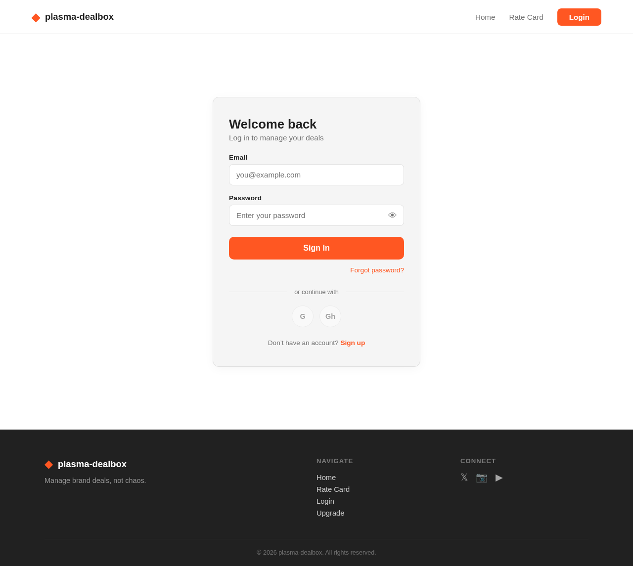 Login design preview