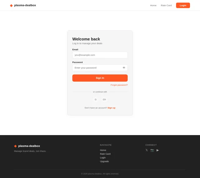 Login