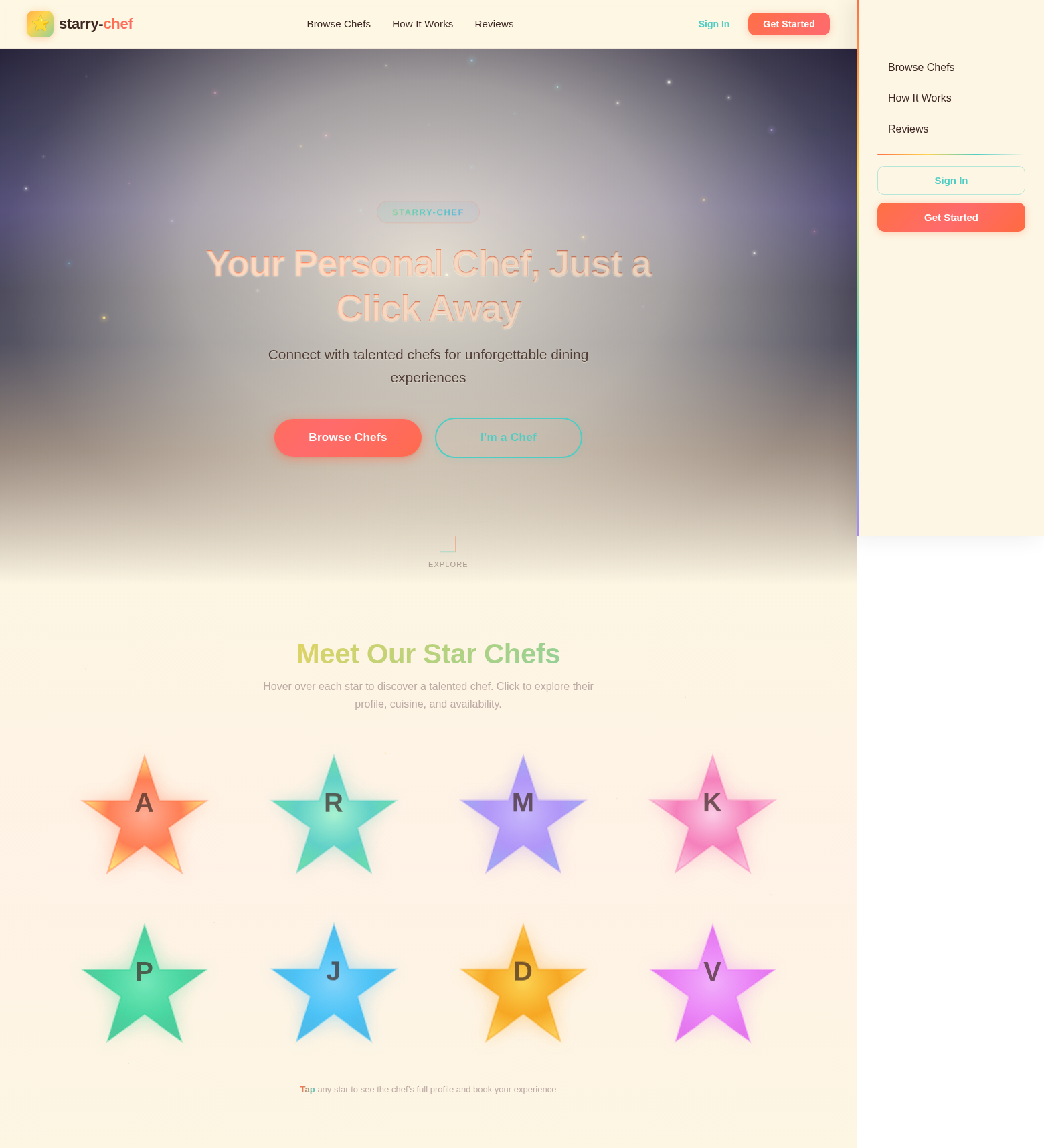 Landing design preview