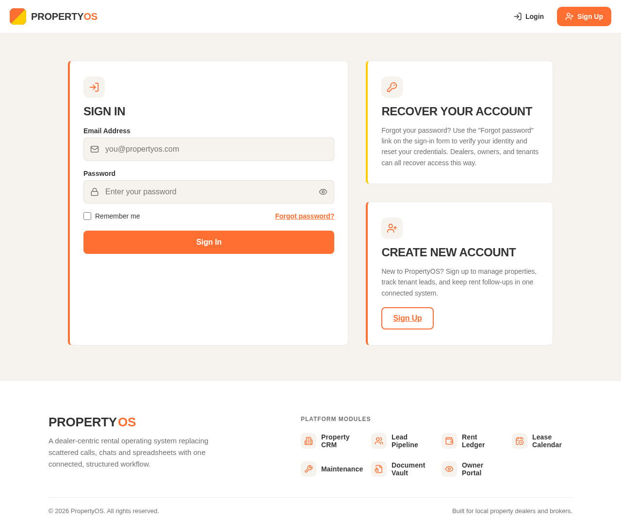 Login design preview