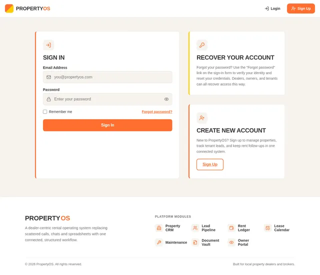 Login