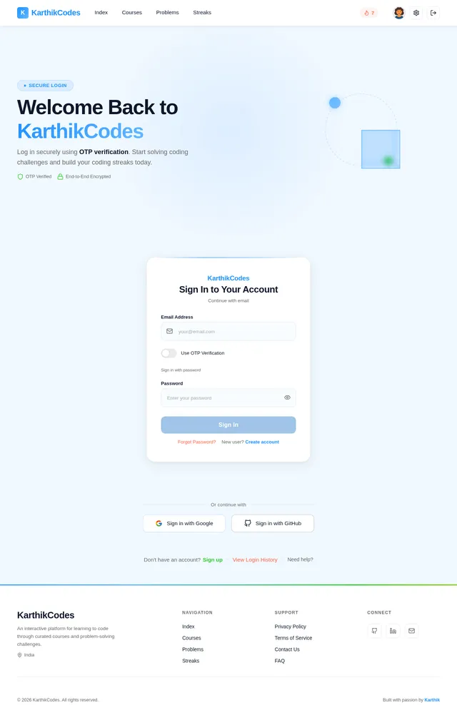 Login