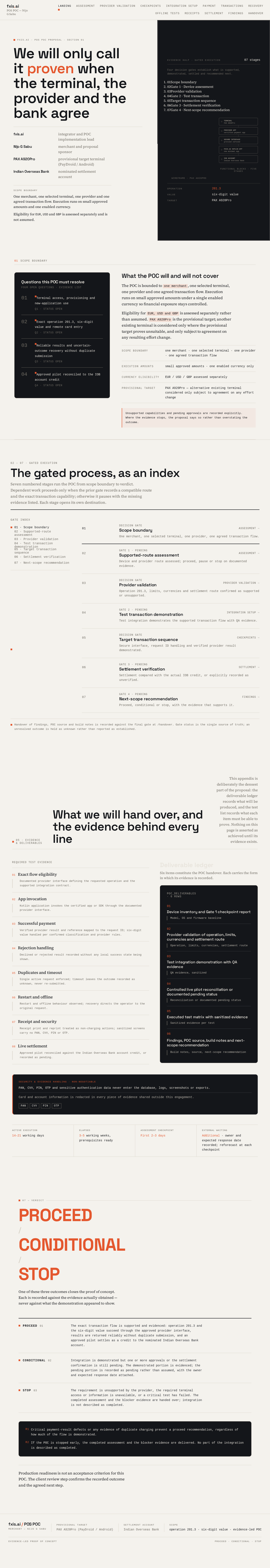 Landing design preview