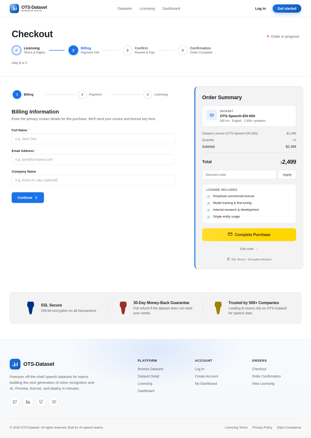 Checkout design preview
