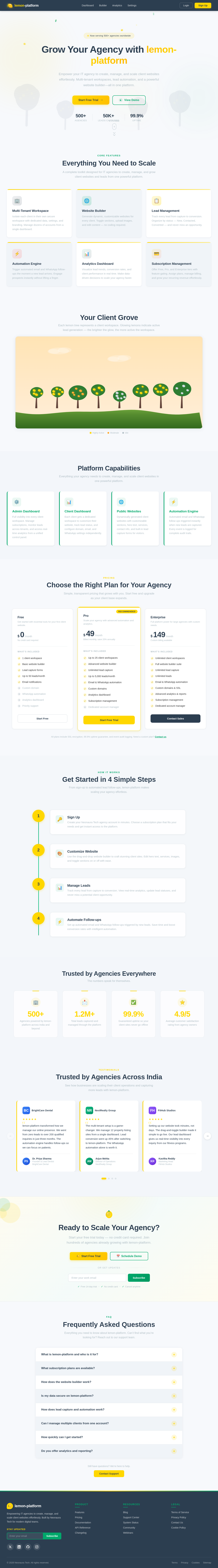 Landing design preview