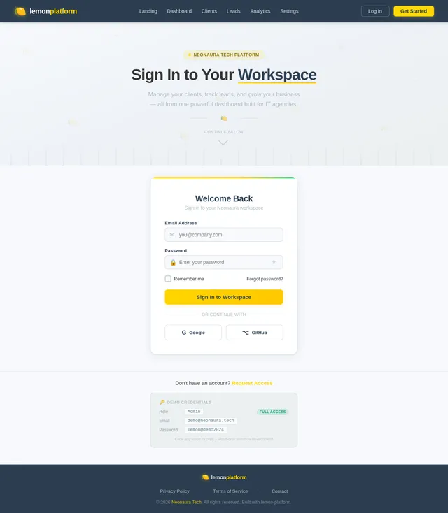 Login
