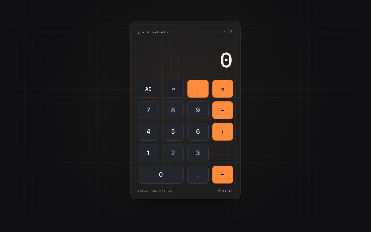 Calculator design preview