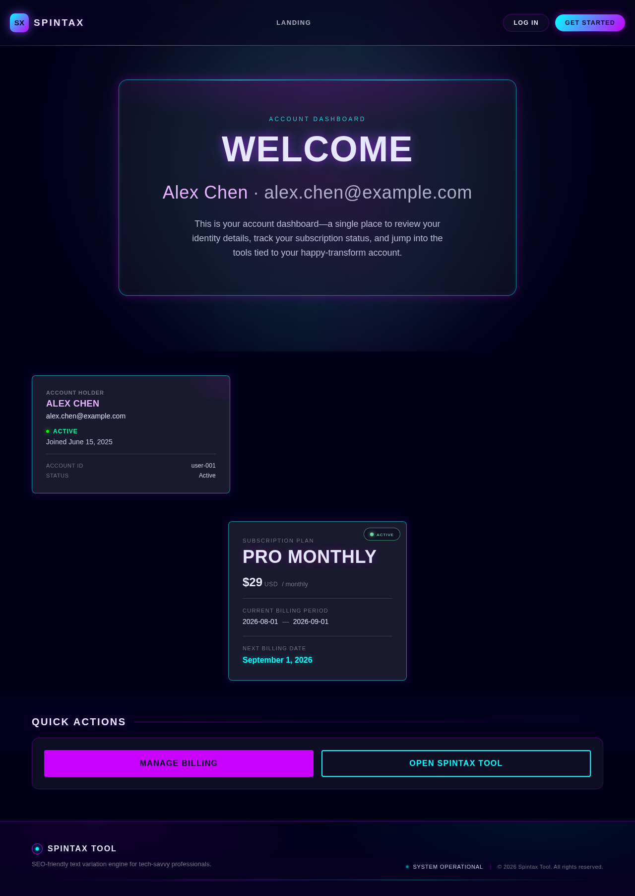 dashboard design preview