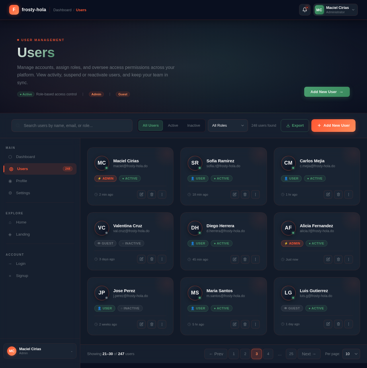 Users design preview