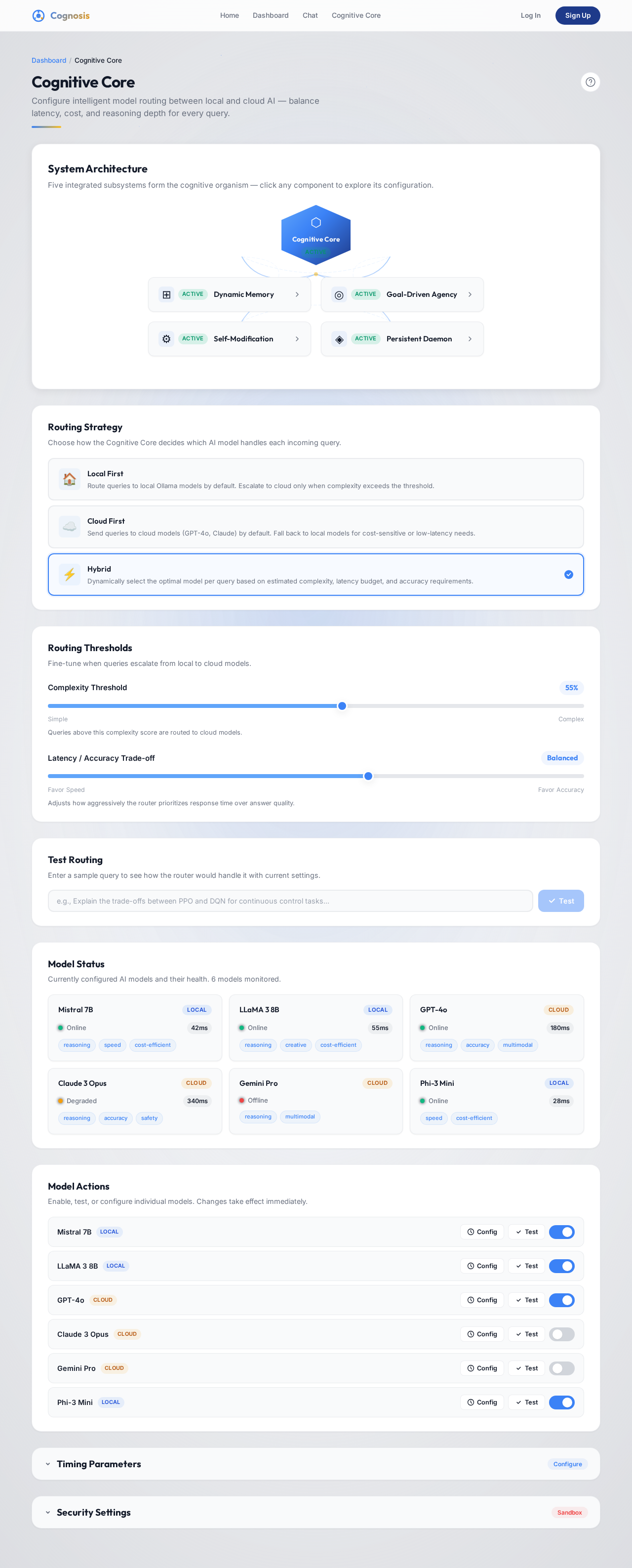CognitiveCore design preview