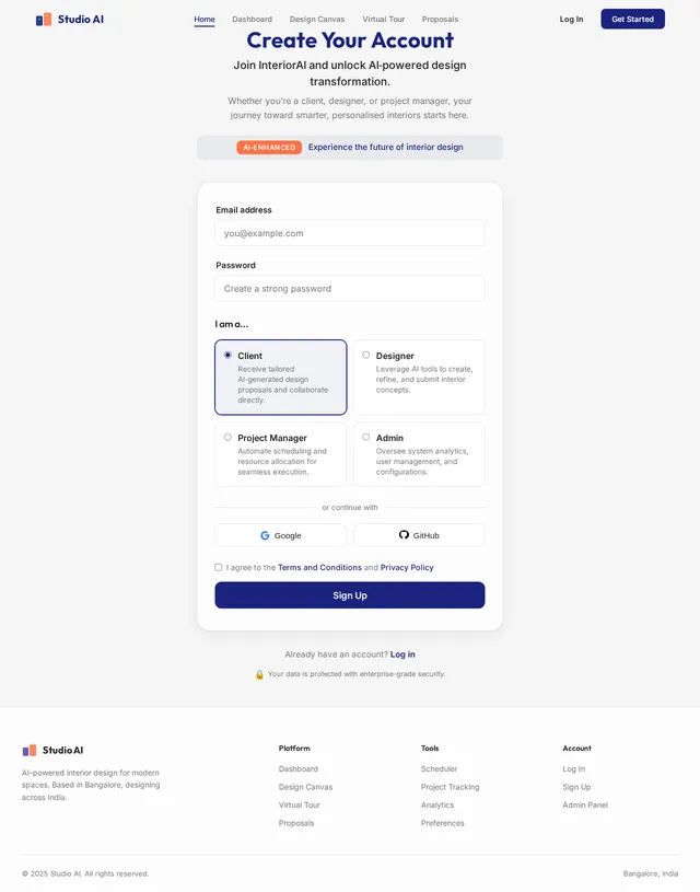 Signup