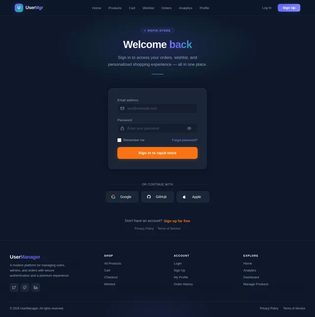 Login