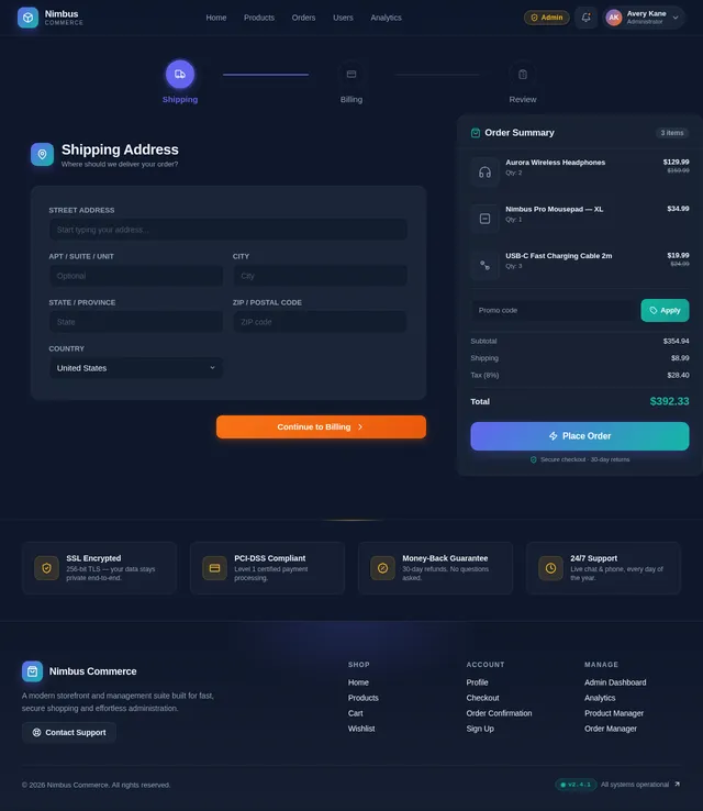 Checkout