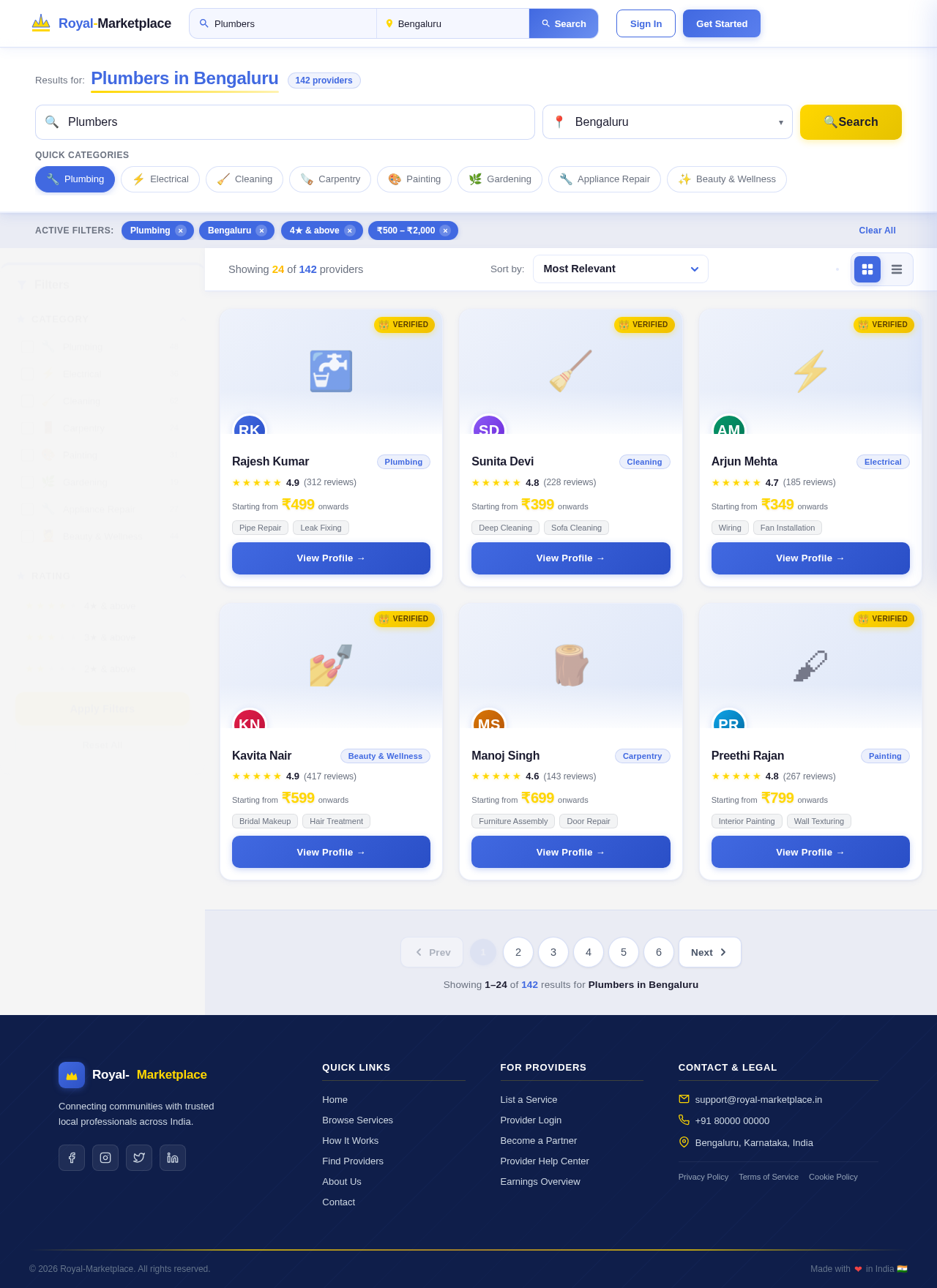 Results design preview